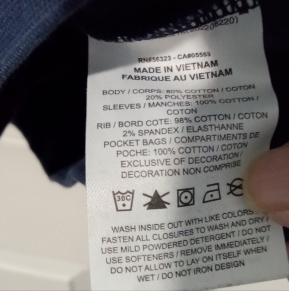 Nike Dark Blue  Michigan Wolverines Quarter-Zip Pullover - Picture 5 of 7